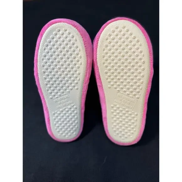 Girls Pink Peeps House Slippers, Size 13-1 - Picture 5 of 6